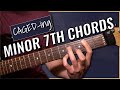 CAGED system minor 7 chords - 5+ ways to play minor 7 barre chords