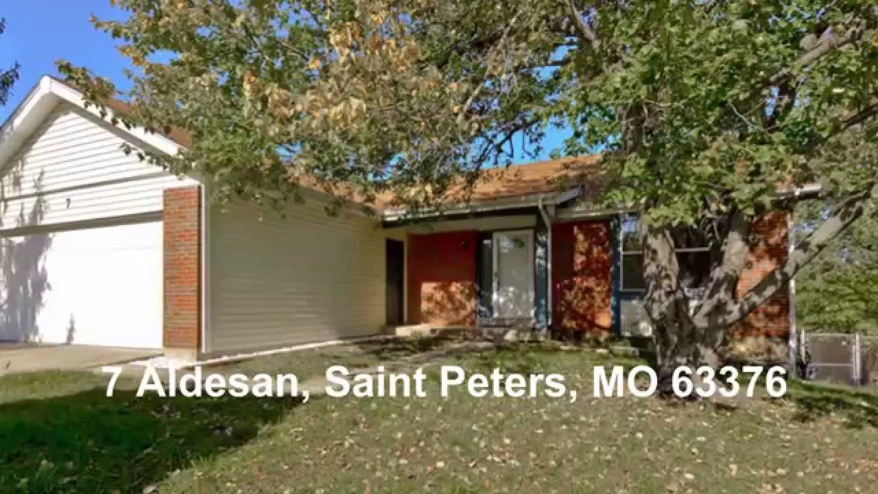 St Peters Homes For Sale 7 Aldesan Saint Peters, MO 63376 YouTube