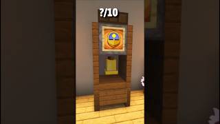 Working Clock with Bell 🔔✨ #minecraft #minecraftbeauty #minecraftbuilding