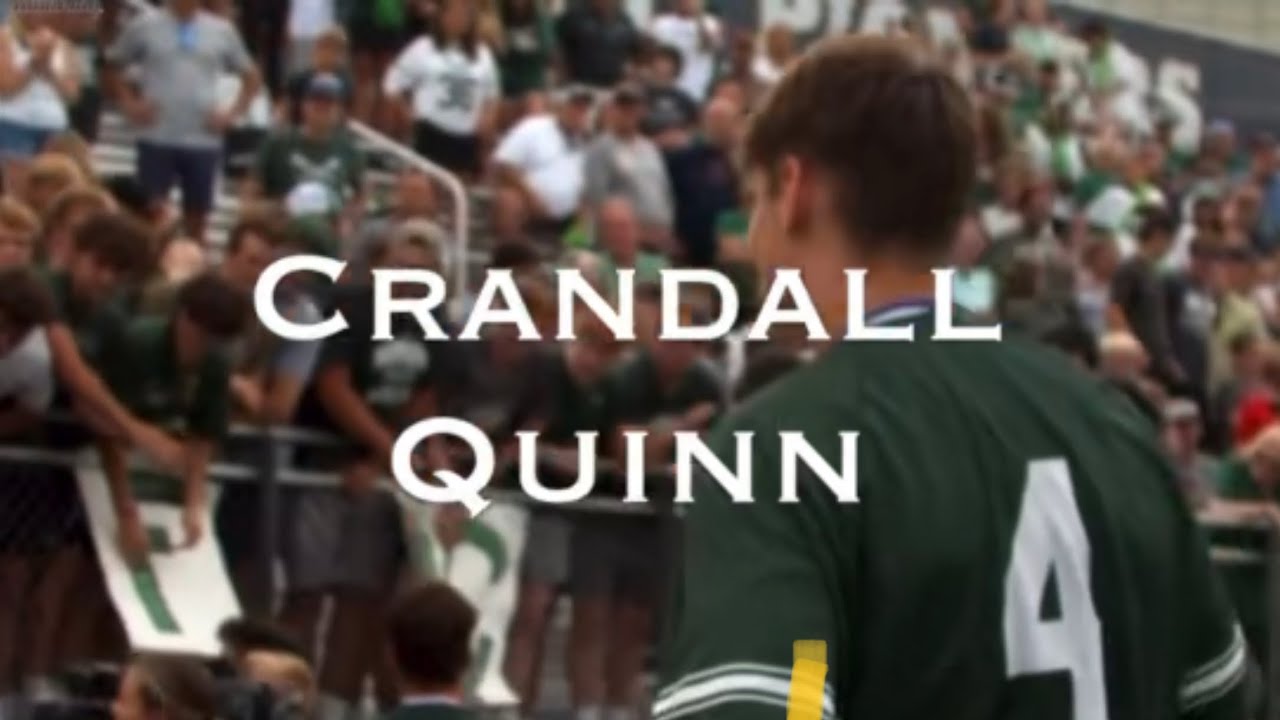Crandall Quinn Senior Year Lacrosse Highlights YouTube