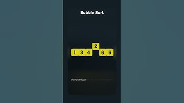 Bubble sorting algorithm in 3D #programming #algorithm #technology #tech #code