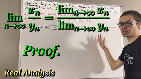 Proof of the division property for limit of a sequence (ILIEKMATHPHYSICS)
