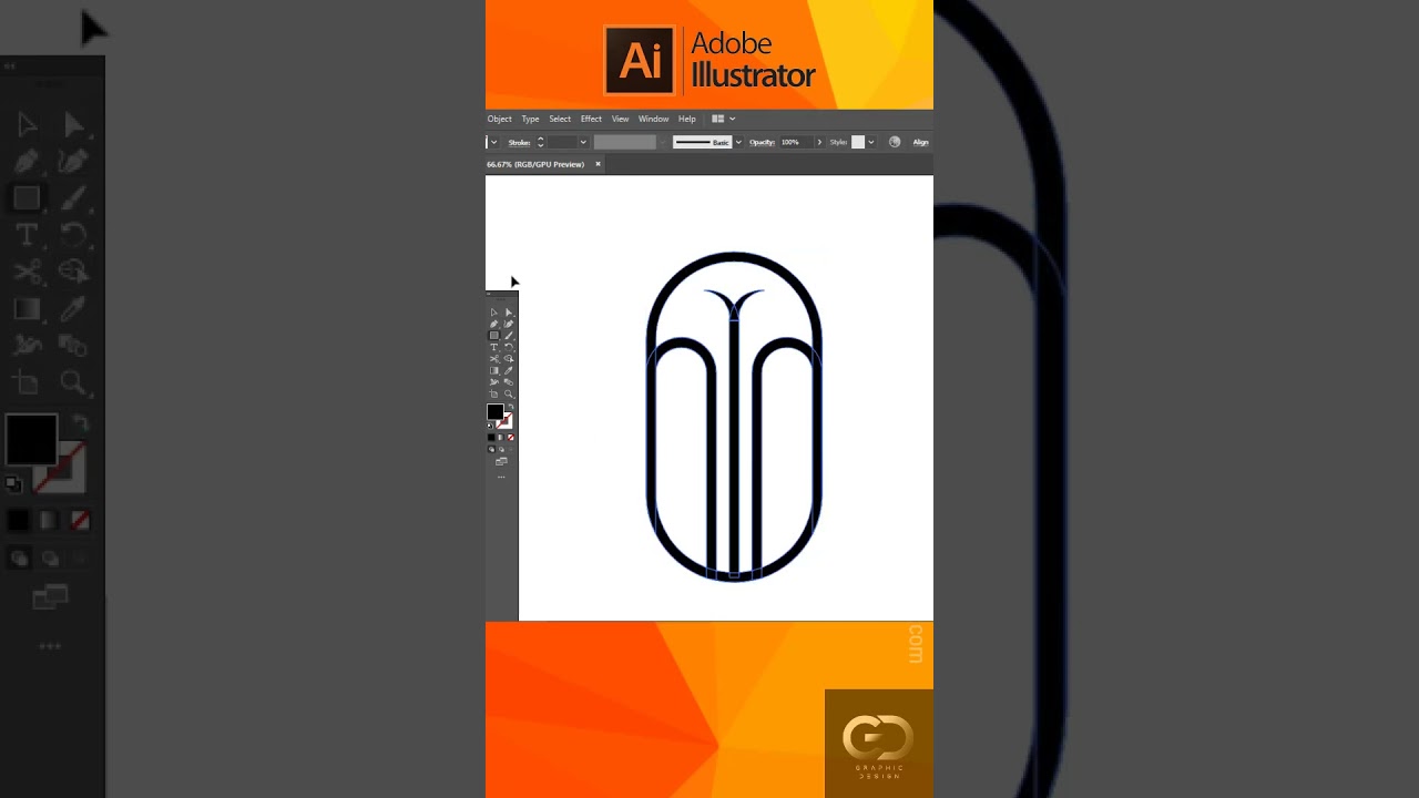 Modern Name Logo design, Adobe illustrator, Logo Design tutorial  #adobe #logo_design_illustrator