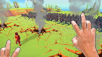 My Viewers Made IMPOSSIBLE BATTLES And I RUINED Them With NUKES In Totally Accurate Battle Simulator