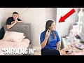 SNEAKING Into PARENTS House Without LITTLE SISTER Knowing - Challenge