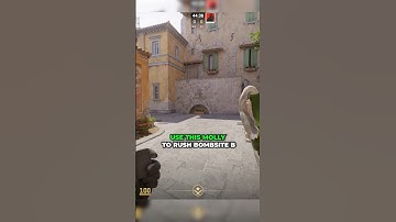Useful molly in Inferno to Rush Bombsite B | shorts tutorial | #cs2 | #learning #boomslanggaming