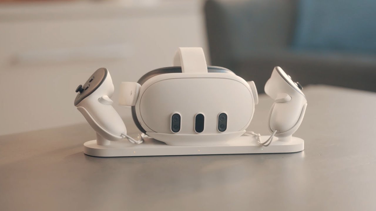 Meta Quest 3 オールインワン充電ドック 899-00573-01 ムーンストーン