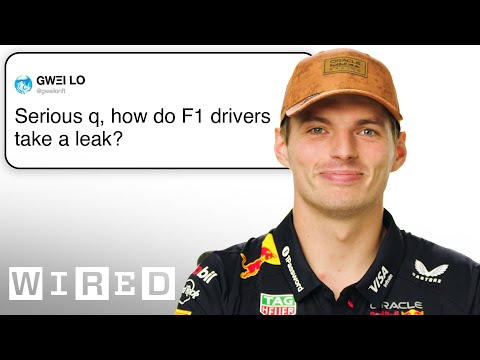 Max Verstappen Answers F1 Driver Questions Tech Support WIRED