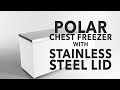 Polar Chest Freezer with Stainless Steel Lid 587Ltr (CM532)