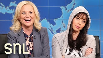 Weekend Update: April Ludgate and Leslie Knope on Working for the Government - SNL