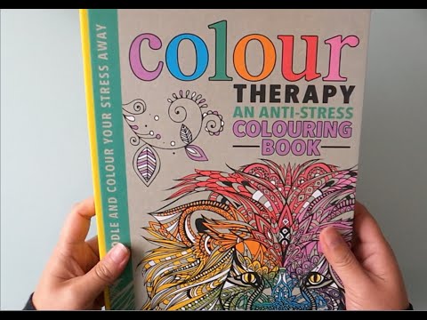 Colour Therapy - an anti-stress colouring book