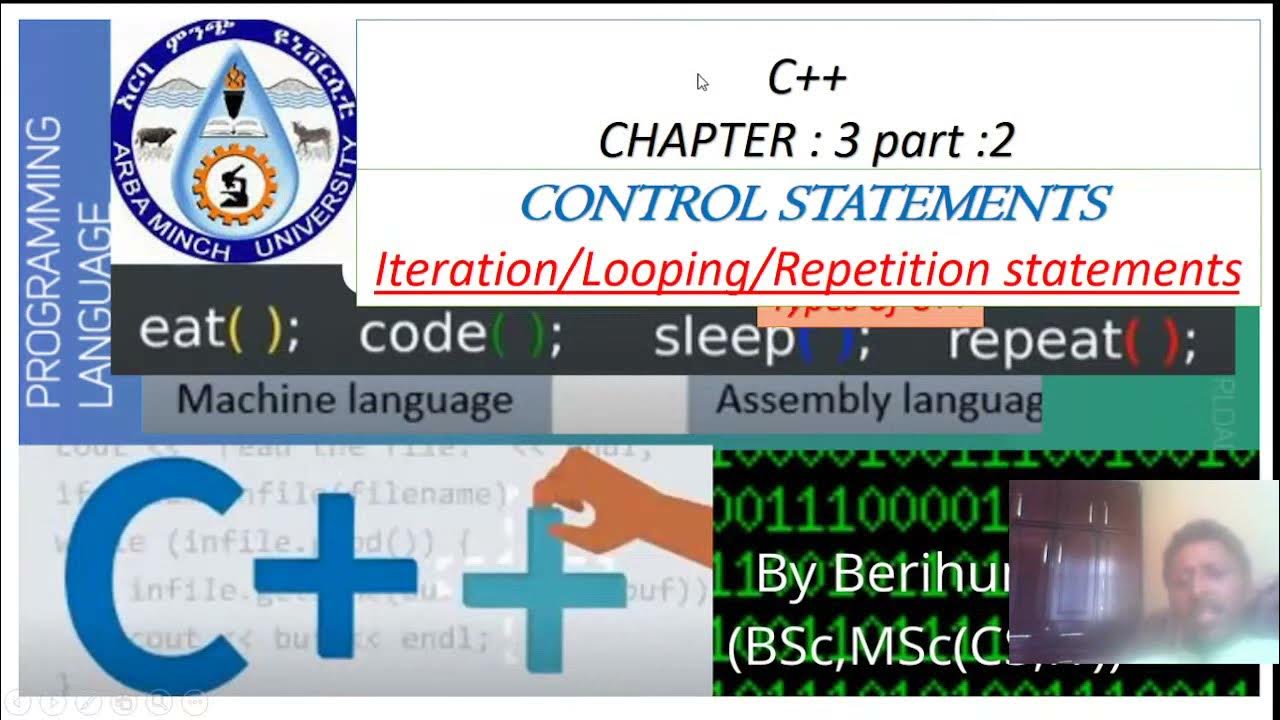 Coding for Beginners C++ programming chapter 3 part 2 Iteration/Looping ...