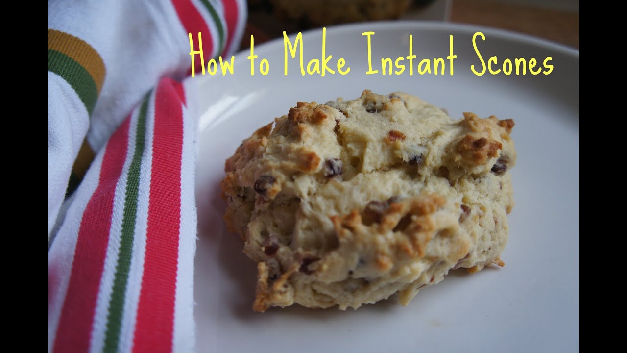 How to Make Instant Scones -- King Arthur Scone Mix | emmymade