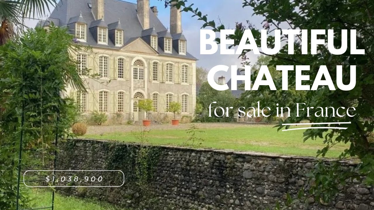 Прекрасный замок в По, Франция