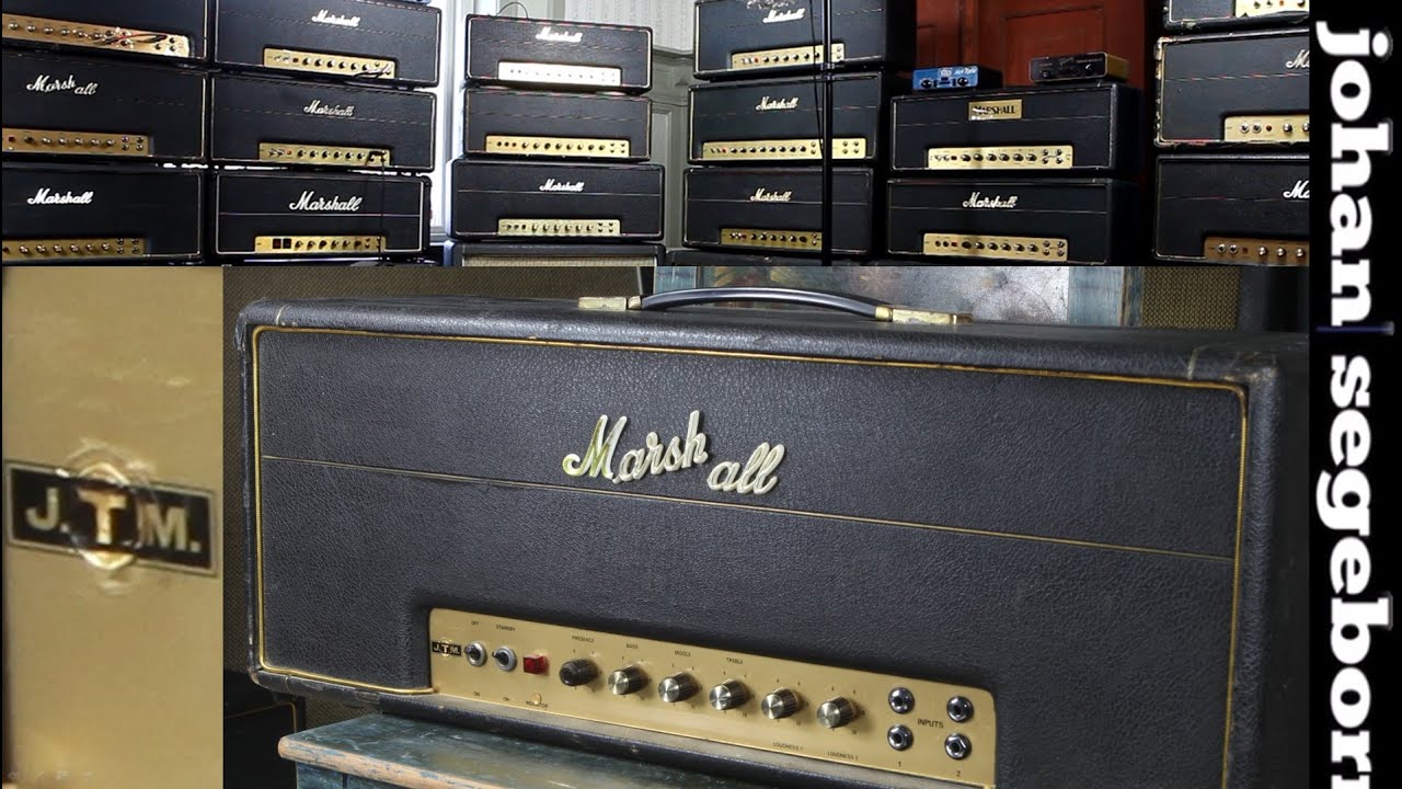 Marshall 1967 JTM Black Flag Plexi - Demo and Circuit Survey - YouTube