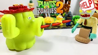 Plants vs Zombies 2 Playing Card - Team PeaShoter Attack #11