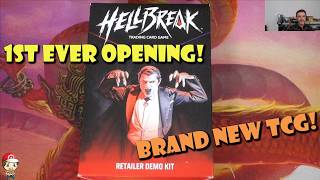 1st Ever Hellbreak Opening! Demo Deck! Brand New Horror Movie TCG! Dracula vs Jaws!