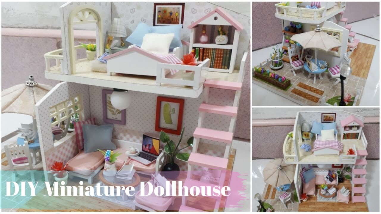 Cathy's Loft DIY Miniature Dollhouse - CraftDIYKit