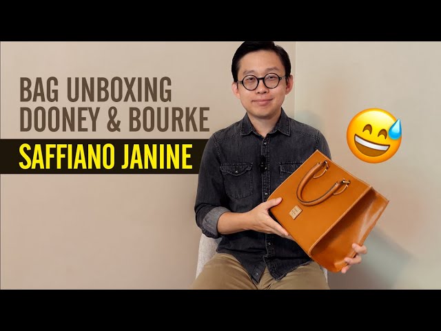 Dooney & Bourke Mini Saffiano Leather Janine Tote 