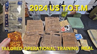 2024 Us Military T.o.t.m. Pepperoni Pizza Slice Tailored Operational Training Meal