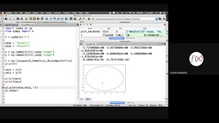 Cálculo Vectorial con Python  - Gráfica de Curvas Planas de Ecuaciones Paramétricas