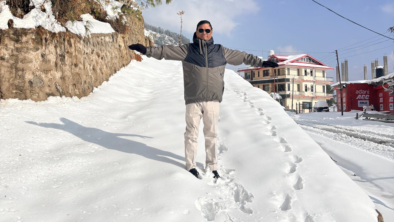 Manali heavy snowfall today 