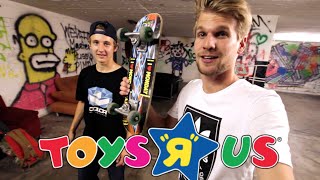 Horrible TOYS R US Mini Skateboard - YouTube