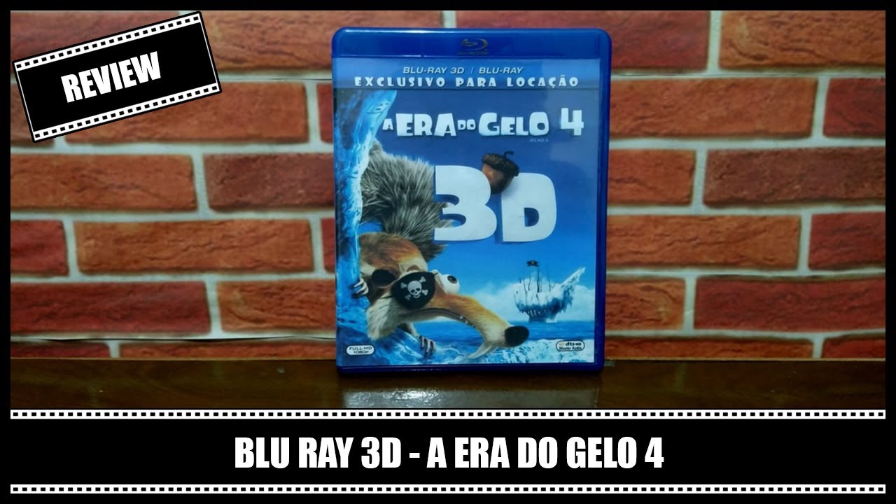 A Era Do Gelo 4 Blu-Ray 3D + Blu-Ray + Dvd + Cópia - FOX - Revista