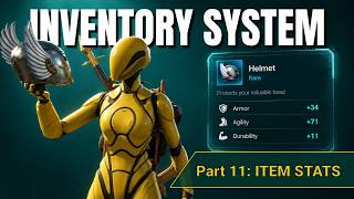 Information Data Driven Inventory System (Part 11: ITEM STATS) | Unreal Engine 5 Update