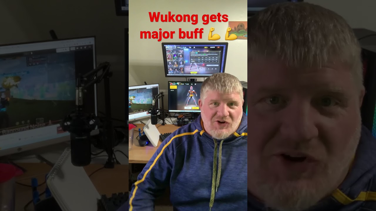 Wukong gets buffed in OB27 💪 Free Fire character update Free Fire New character | Advanced server