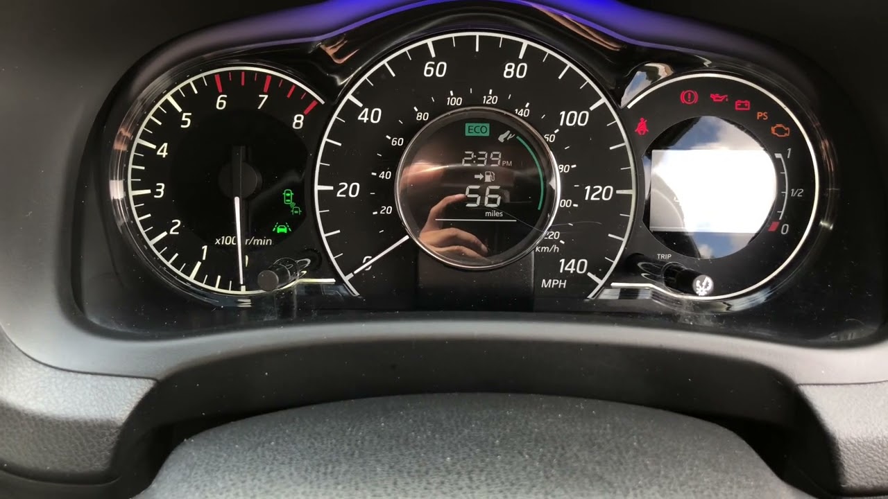 Nissan Note How To Reset Tyre Pressure Warning Light TPMS