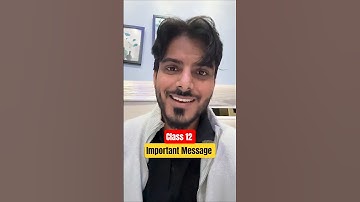 Class 12 Board Booster | Important Message for All Students by Aakash Sir