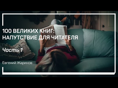 Книга, как процесс познания смысла. 100 великих книг: напутствие для читателя. Евгений Жаринов