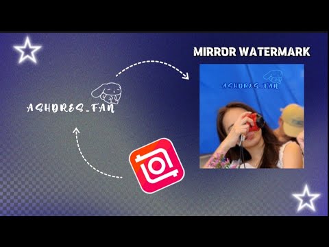 HOW TO MAKE A TRANSPARENT WATERMARK IN INSHOT | AESTHETIC EDITING TUTORIAL | ORIGNAL CONTENT..!!