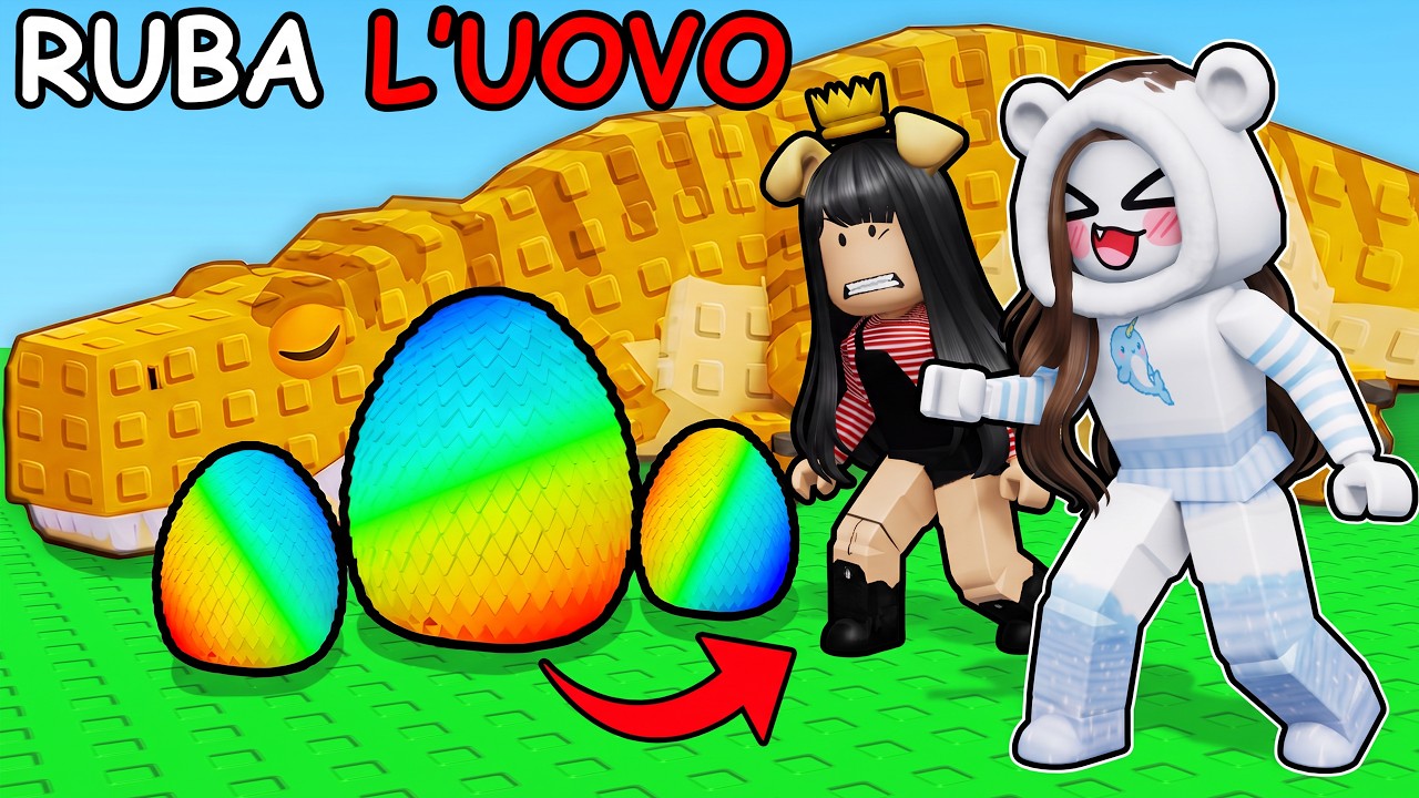 Ruba L'UOVO senza svegliare i MOSTRI su ROBLOX!