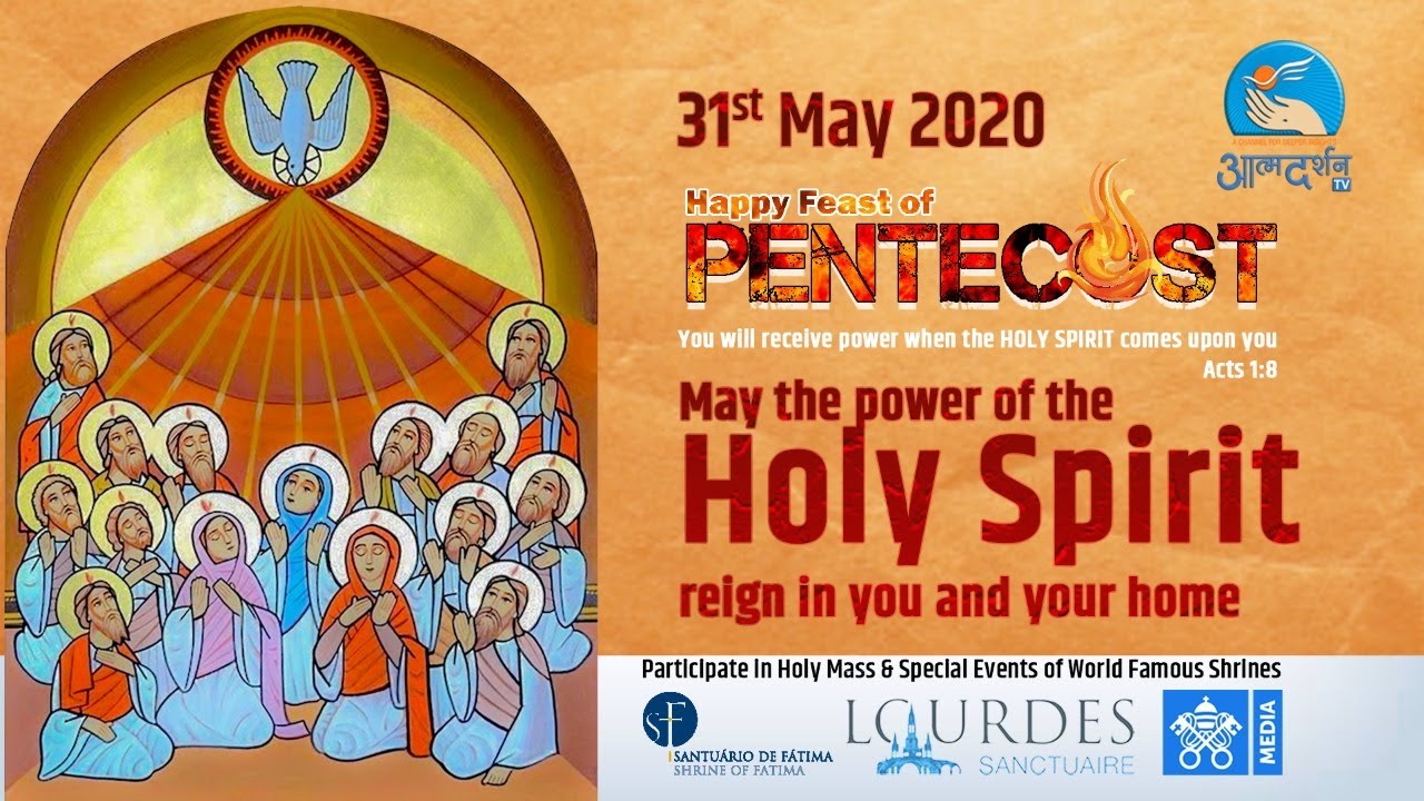 🔴 Live | 2020 31 May Sunday Schedule | Feast Of Pentecost | Evening ...