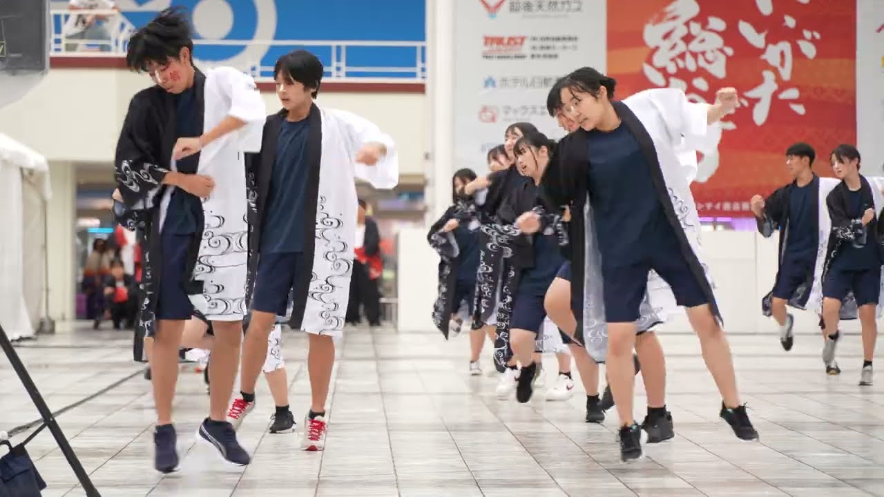 村上市立村上第一中学校 📍にいがた総おどり (万代シティ2F広場) 2024-09-15T16:12