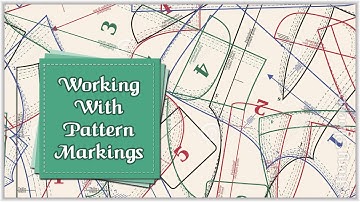 Working With Pattern Markings :: by Babs at Fiery Phoenix