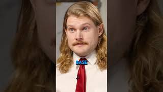 Sexy Red Gets confused by interviewer
