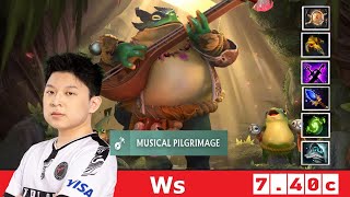 [DOTA 2] Ws LARGO [AURORA GAMING vs TEAM SPIRIT] [FISSURE UNIVERSE 8] [7.40c] [3] screenshot 5