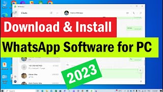 نحوه دانلود و نصب نرم افزار واتس اپ بر روی کامپیوتر | دانلود WhatsApp Desktop