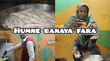 Humne banaya fara || thandiyon ki special dish || Azan family vlog 