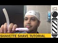 ( Hindi ) Shavette Shave Tutorial | Easy Shavette Shave