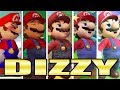 Evolution Of All Characters Dizzy In Super Smash Bros Series (Drunk) (Smash 64 to Smash Ultimate)