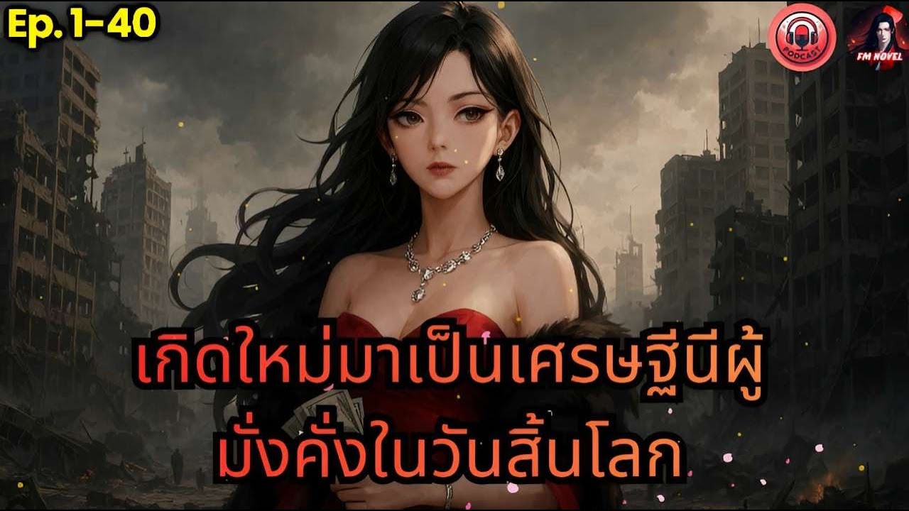 นิยายเสียง : 💰 เรื่องเกิดใหม่มาเป็นเศรษฐีนี ผู้มั่งคั่งในวันสิ้นโลก Ep.1-40 ตอน ชีวิตที่แท้จริง?