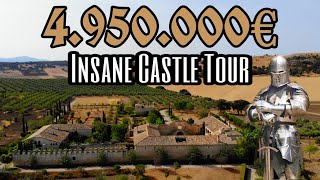 Spanish 16th Century CASTLE TOUR with its own Prison & Olive grove on 12 hectares / Ronda, Spain