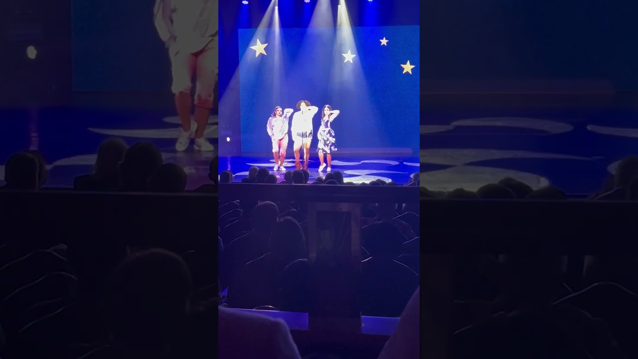 Carnival cruise entertainment performing “Dear Future Husband”