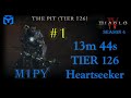 T126 PIT DOWN after crazy Shadow Bosses! Solidifying #1 - Heartseeker Rogue Diablo IV Season 4