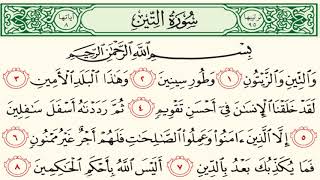 سورة التين بصوت الشيخ محمد أيوب 95 Surah At-Teen