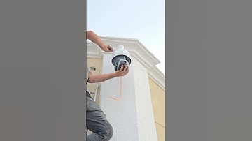Hikvision PTZ Camera Installation